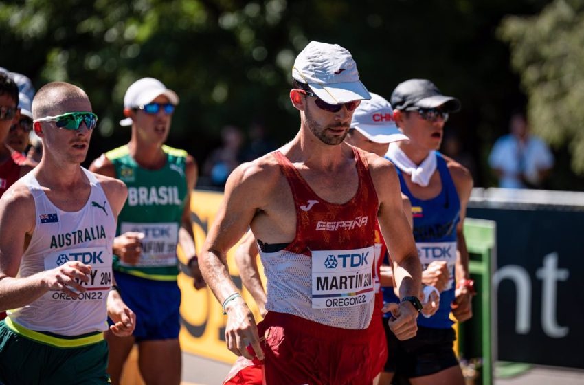  Álvaro Martín, campéon de Europa en los 20 km marcha y García Carrera consigue el bronce