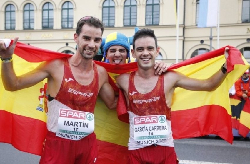  El extremeño Álvaro Martín, campéon de Europa en los 20 kilómetros marcha y García Carrera consigue el bronce