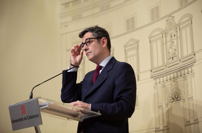  Bolaños dice que el Gobierno «seguirá trabajando por el progreso, la convivencia y el reencuentro en Cataluña»