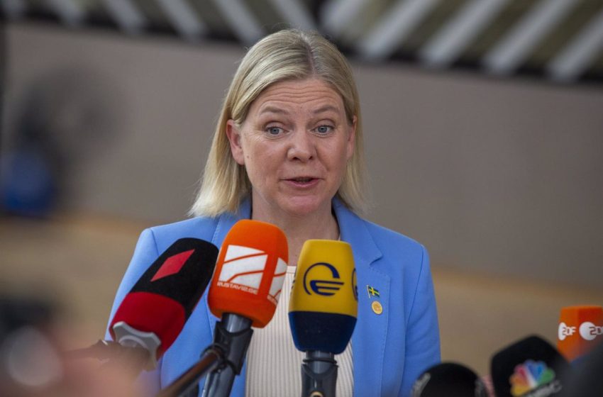 Magdalena Andersson dimite como primera ministra de Suecia