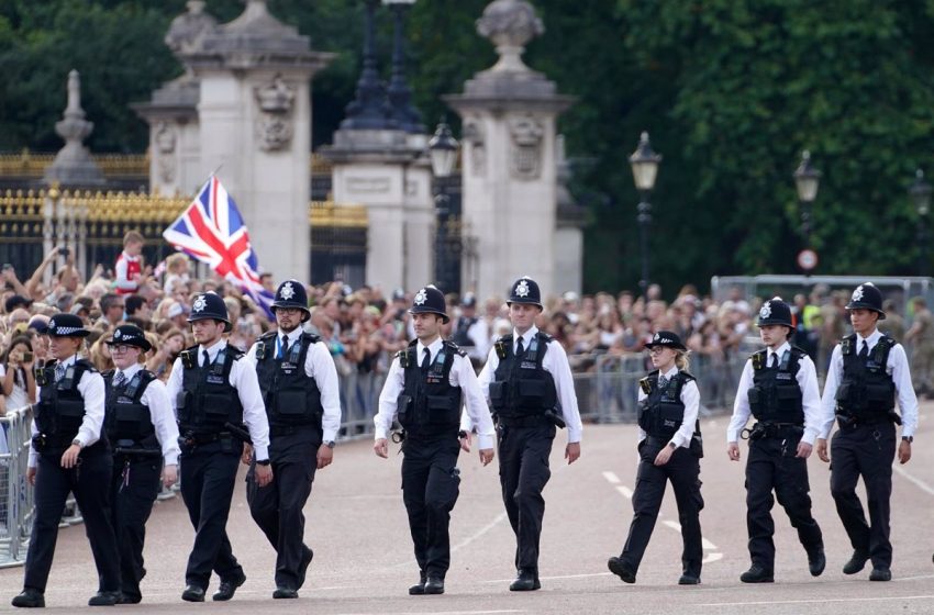  El funeral de Isabel II, el mayor reto policial en la historia de Londres