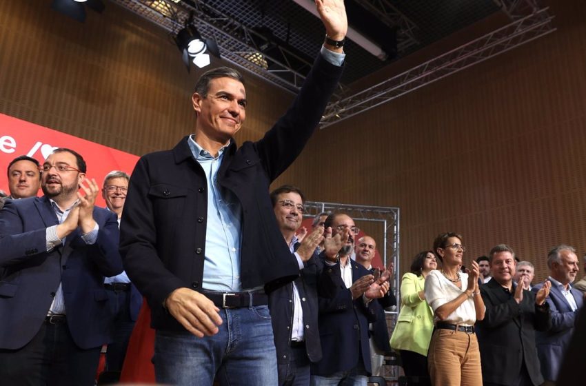  Sánchez exhibe unidad en el PSOE y llama a sus barones a salir a ganar las elecciones