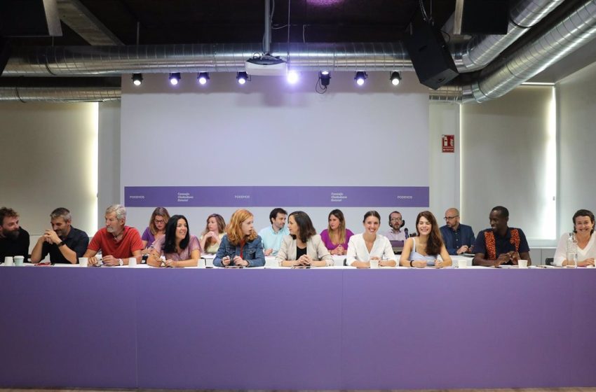  Líderes autonómicos y diputados copan el perfil de los aspirantes a las primarias internas de Podemos en diversas CCAA