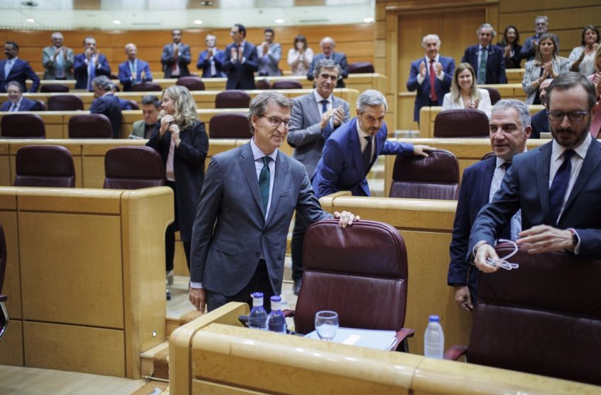  Feijóo carga contra Sánchez por presumir de que España va «bien» y le espeta: «Este va a ser su último Presupuesto»