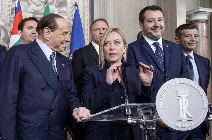  Mattarella encarga a Meloni la formación de Gobierno en Italia