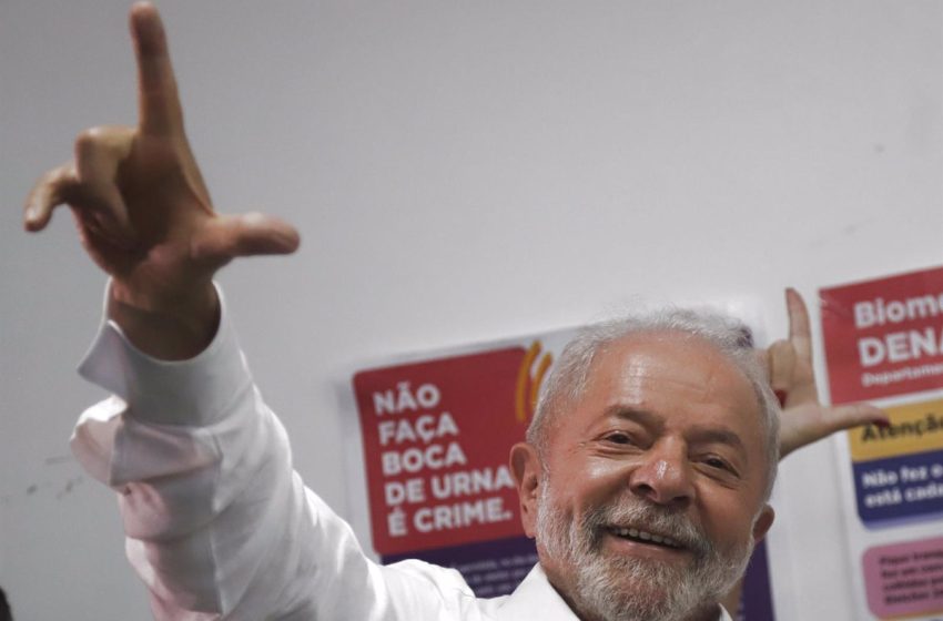  Lula se impone a Bolsonaro por un estrecho margen con un 91 por ciento escrutado