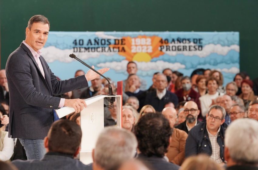  Sánchez reitera que «el Gobierno continuará su hoja de ruta de aprobar impuestos para que los que están arriba apoyen»