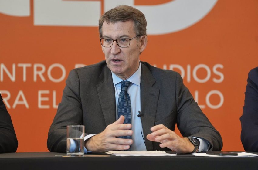  Feijóo critica que Sánchez «descalifique» y «deslegitime» al BCE y lo achaca a su «tic de ocupar las instituciones»