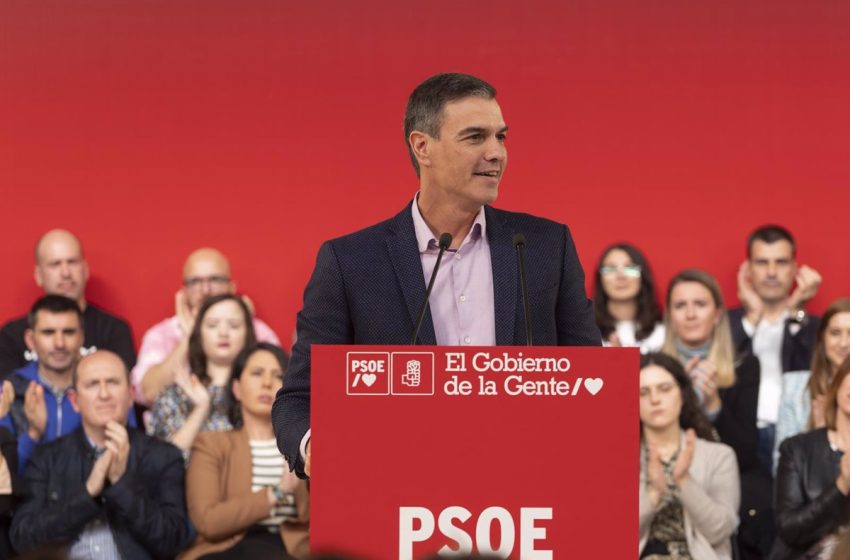  Sánchez llama a «cuidar el socialismo» como «única ideología en pie» para la igualdad y afrontar los actuales retos