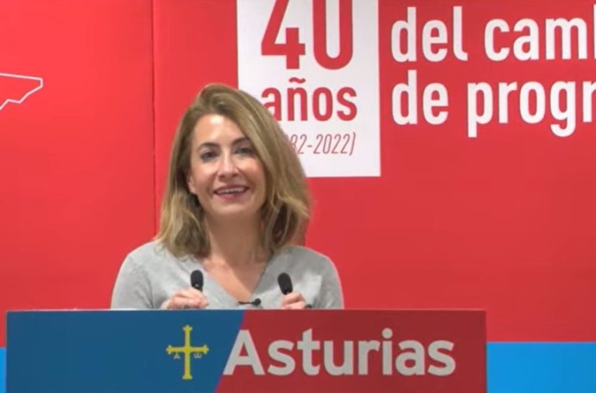  Raquel Sánchez resalta la «historia de éxito» del PSOE frente a un PP «desnortado» y «sin liderazgo»