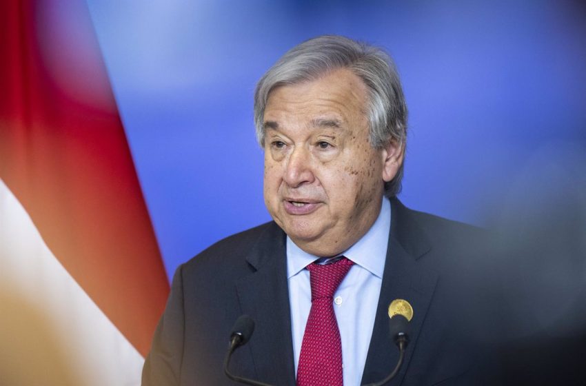  António Guterres reprocha que no se haya abordado la reducción drástica de las emisiones en la COP27