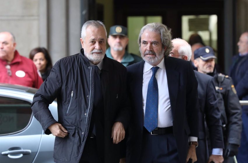  La Audiencia de Sevilla desestima el recurso de súplica de Griñán y da diez días de plazo para su ingreso en prisión
