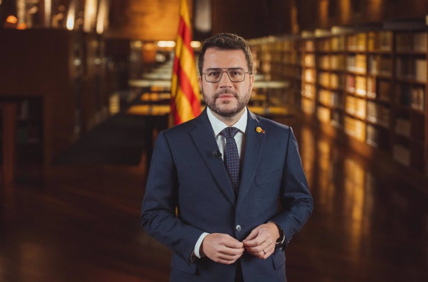  Aragonès: «2023 tiene que ser el año de dar forma a la propuesta catalana del Acuerdo de Claridad»
