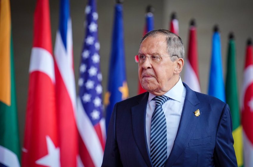  Lavrov afirma que EEUU al frente de Occidente está en «guerra» con Rusia desde hace muchos años