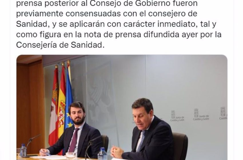  García-Gallardo asegura que las medidas «pro-vida» se consensuaron con el consejero de Sanidad y se aplicarán ya
