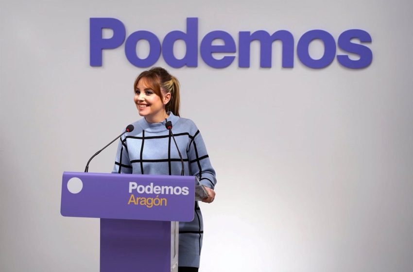  La líder de Podemos Aragón sostiene que la aplicación de la ley de solo sí es sí «es una tragedia»