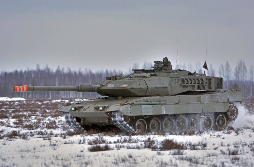  España cuenta con 347 carros de combate ‘Leopard’, incluido el medio centenar en desuso desde hace una década