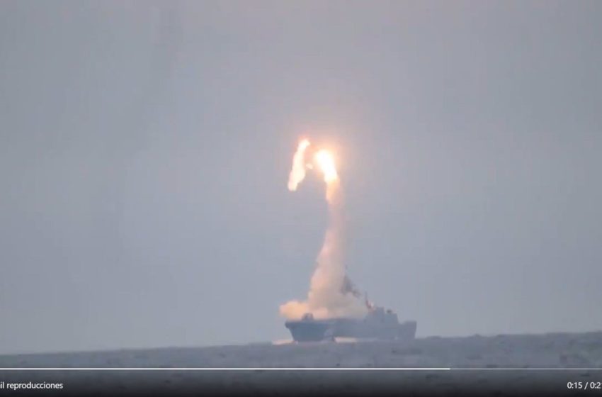  Rusia pone aprueba sus misiles hipersónicos Zircon en el Atlántico