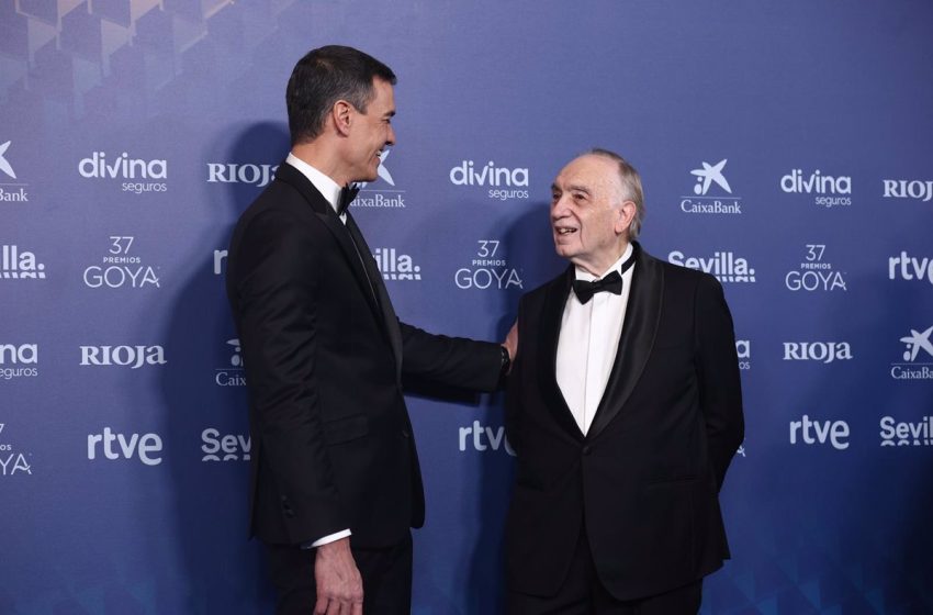  Sánchez y Feijóo felicitan a los premiados en los Goya y celebran el «año espectacular» del cine español