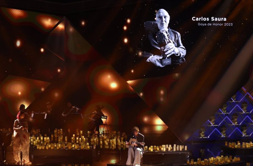  La Gala de los Goya se convierte en un homenaje a Saura en la que  se cuela la defensa de la sanidad pública