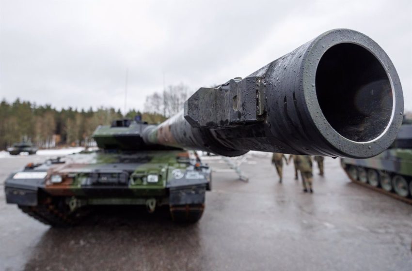  Países Bajos suministrará a Ucrania munición para los tanques Leopard