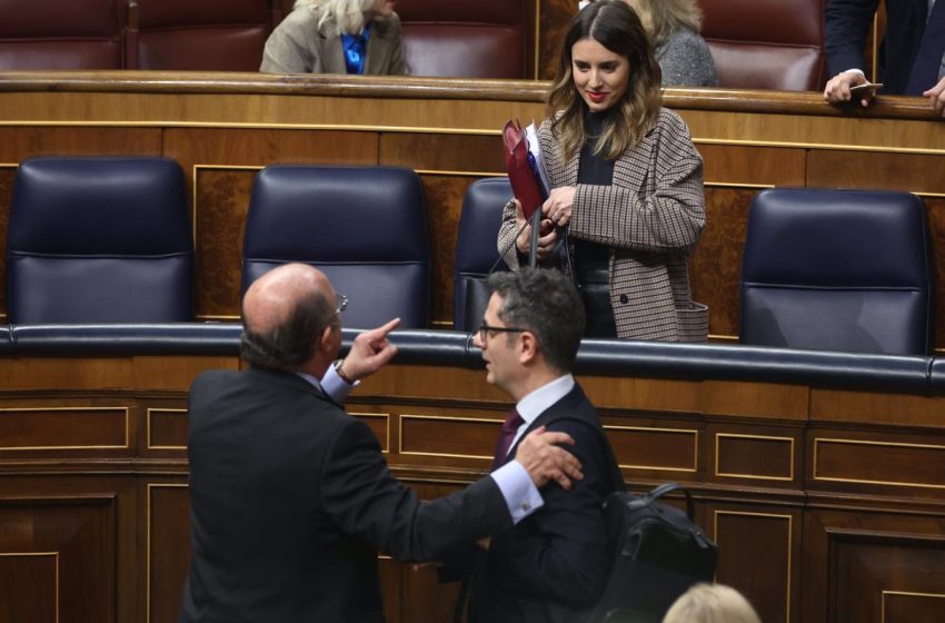  Podemos niega que vaya a presentar en el Congreso una propuesta reforma del ‘solo sí es sí’ alternativa a la del PSOE