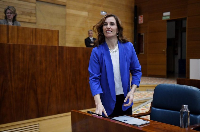  Mónica García asegura que la «libertad ha cambiado de bando» y se ha alejado de una Ayuso «nerviosa» y «autoritaria»