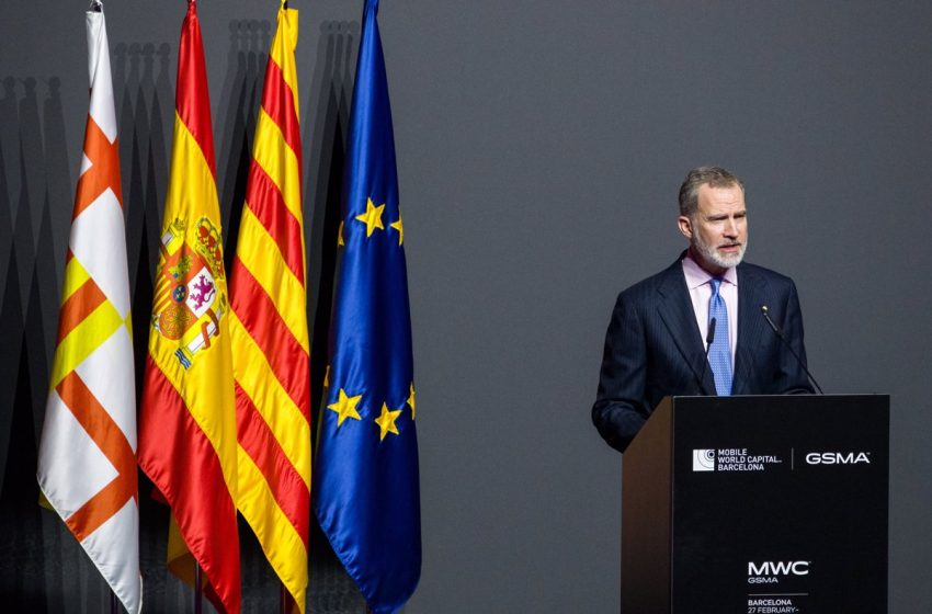  El Rey asegura que el MWC es un «creador vital» de crecimiento para Barcelona y España