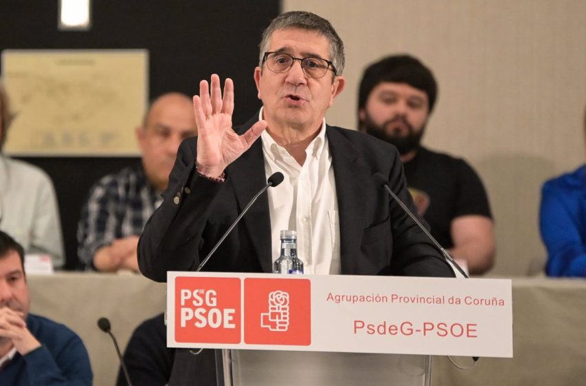  Patxi López, sobre el ‘caso Mediador’: «El PP arropa a los corruptos, nosotros reaccionamos»