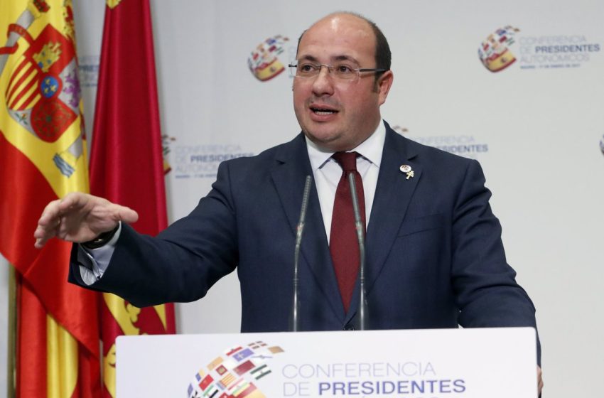  Expresidente de Murcia Pedro Antonio Sánchez, condenado a 3 años de prisión por caso del auditorio en Puerto Lumbreras
