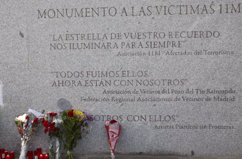  Madrid recuerda este sábado a las víctimas de los atentados con distintos actos en la región el XIX aniversario