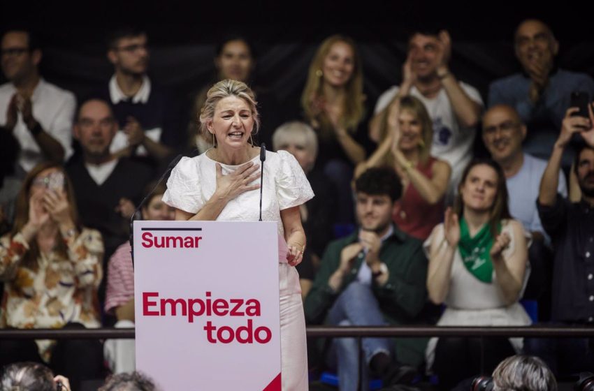 Díaz presenta su candidatura para ser «la primera presidenta de España» y se distancia de Podemos: «No soy de nadie»