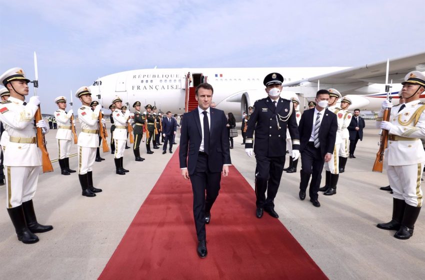  Macron confía en que China ejerza «un papel importante» para lograr la paz en Ucrania