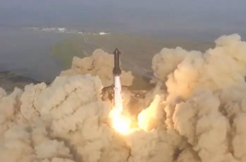  El supercohete con Starship explota a los 4 minutos del despegue