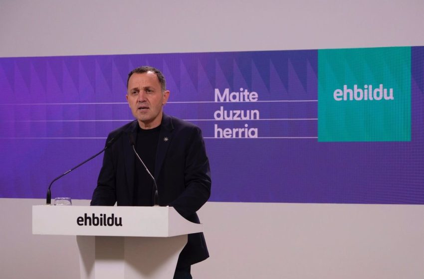  EH Bildu acusa a PNV de sufrir «un ataque de cuernos» por los acuerdos de EH Bildu con el Gobierno central