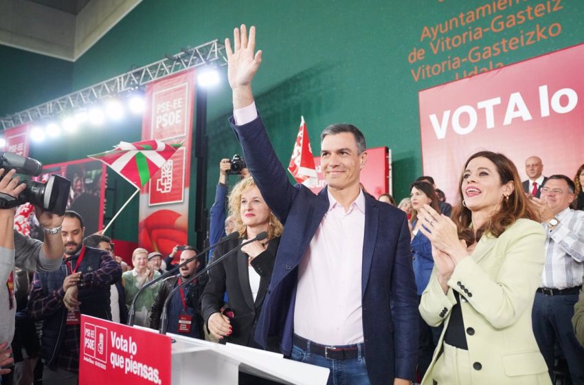  Sánchez afirma que el PP «no puede soportar» que la «derrota» de ETA fuera bajo gobiernos socialistas