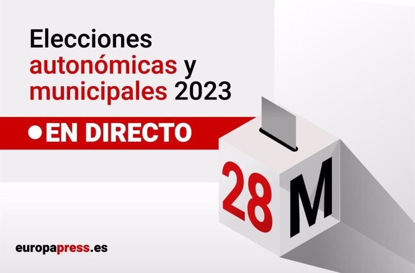 Elecciones municipales y autonómicas 2023 | Directo: Abren los colegios electorales