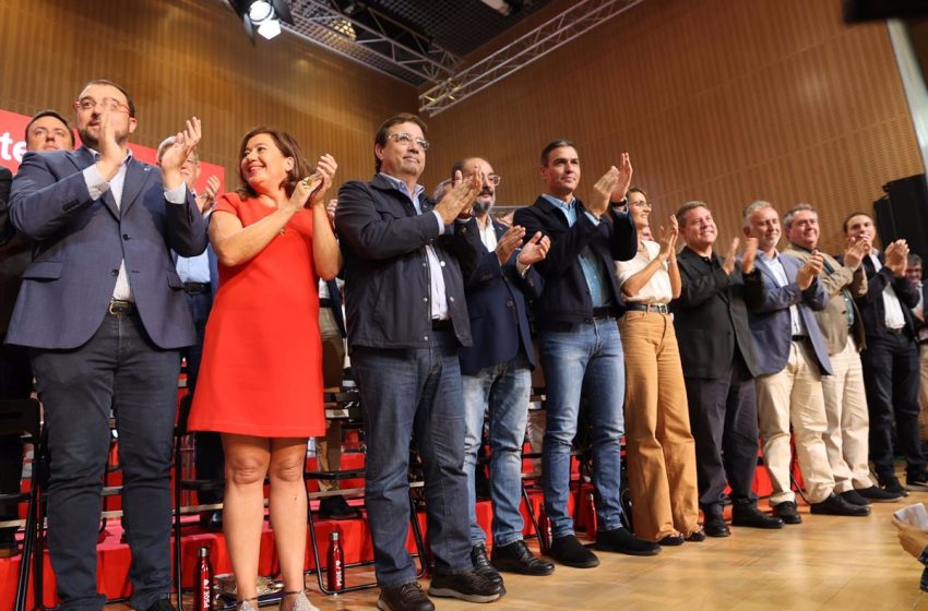  Dos presidentas autonómicas y al menos 17 alcaldes derrotados el 28M irán en las listas del PSOE