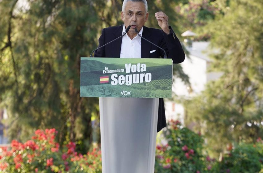  Vox ofrece al PP renunciar a una vicepresidenta de la Junta de Extremadura pero ve «fundamental» entrar en el gobierno