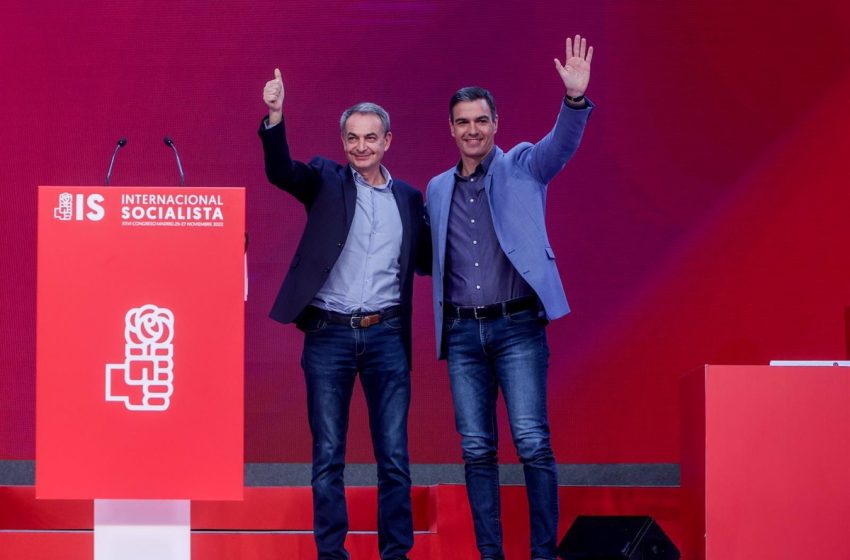  Zapatero pide a los barones del PSOE que sean «leales» con Sánchez y les anima a hacer campaña «activamente»