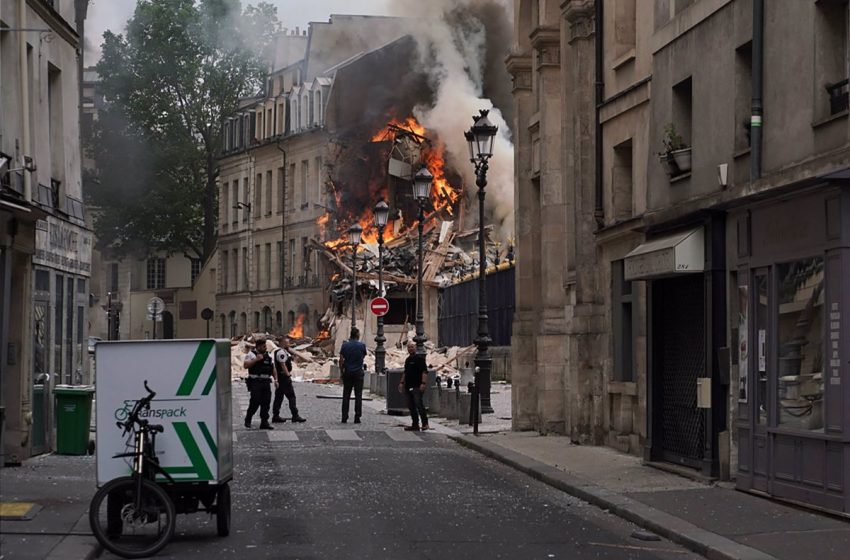  Al menos 16 heridos por una potente explosión de gas en el centro de París