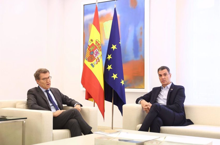  Sánchez atacará al PP en el debate por los pactos con Vox y Feijóo alertará de que no puede repetir sin Bildu o ERC