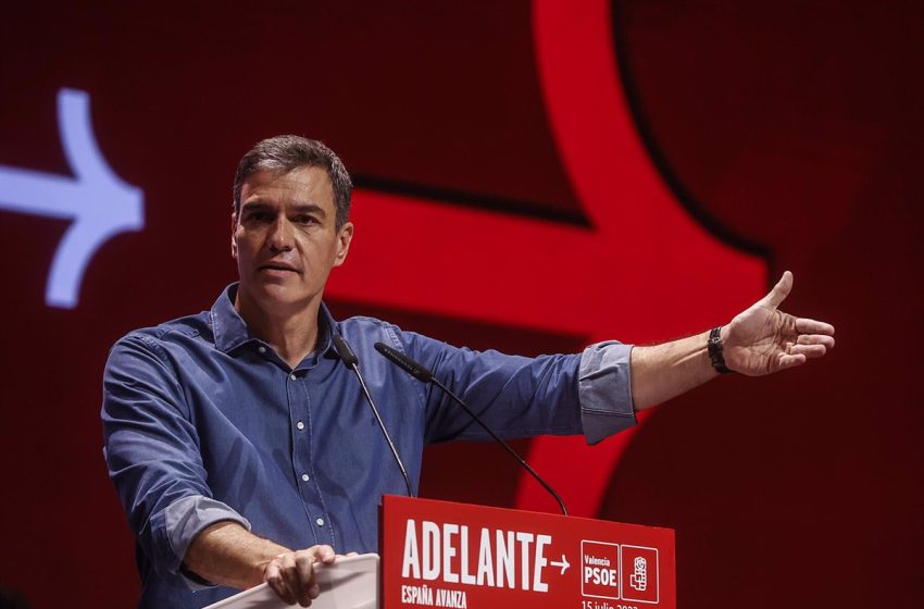  Sánchez reivindica su carrera para defender que puede ganar las elecciones «contra todo pronóstico»
