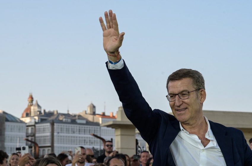  Feijóo cierra campaña poniendo por «testigo» su labor en Galicia para ser un «presidente de fiar» de toda España