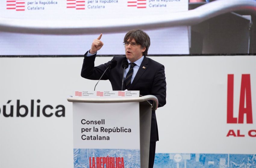  Puigdemont asegura que el «chantaje político» no hará que Junts vote a favor de Pedro Sánchez