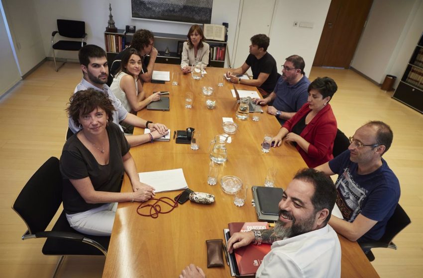  PSN, Geroa Bai y Contigo-Zurekin cierran un acuerdo para la formación de Gobierno en Navarra