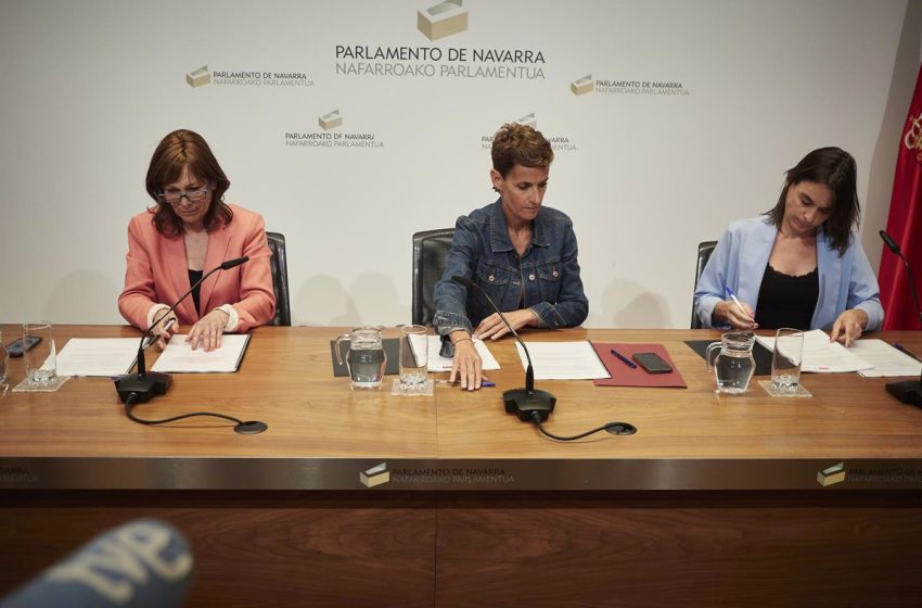  El Gobierno de Navarra tendrá tres vicepresidencias y Geroa Bai designará al senador autonómico