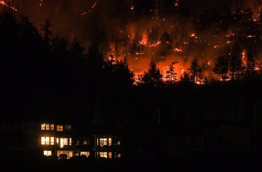  La provincia canadiense de Columbia Británica declara el estado de emergencia ante el avance de los incendios