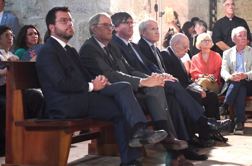  Aragonès reclama «más que nunca» amnistía y autodeterminación para resolver el conflicto político
