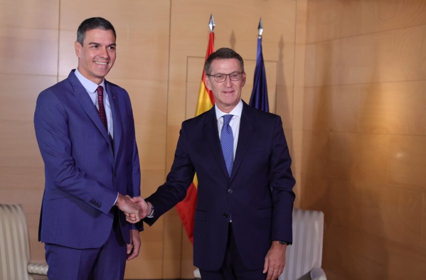  Sánchez propone a Feijóo un acuerdo para renovar el CGPJ antes de final de año «sea quien sea» presidente
